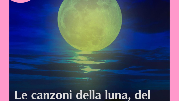 Logo delle "Canzoni della luna del mare e del sorriso"
